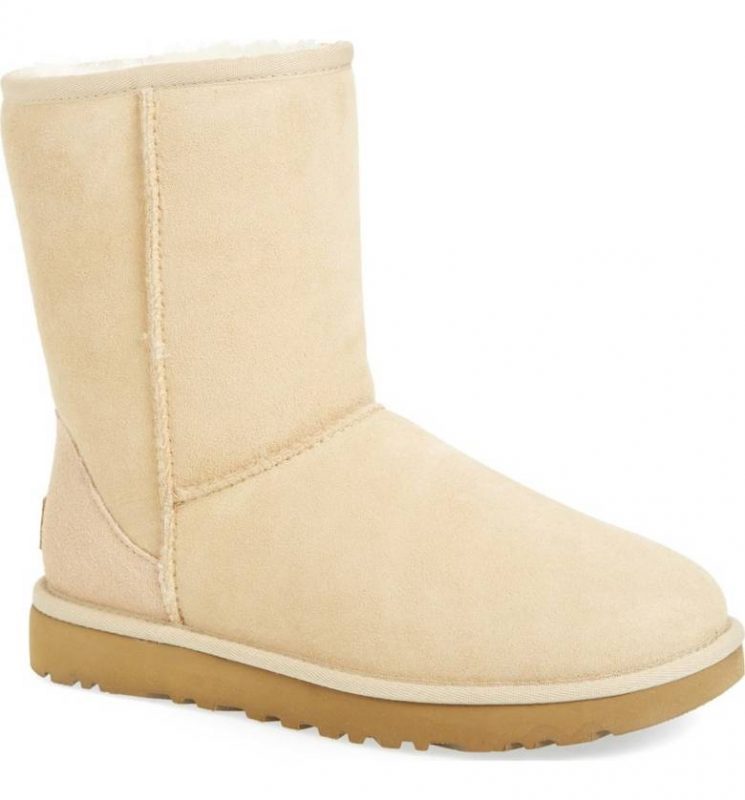 shearling short boot